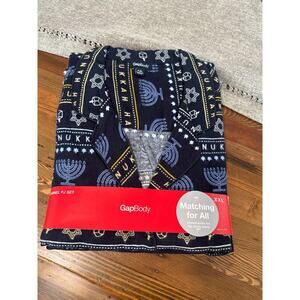 NWT Gap Hanukkah Flannel Pajamas Mens Size XXL